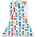 Sleeping Baby Busy Town Zippy Swaddle
