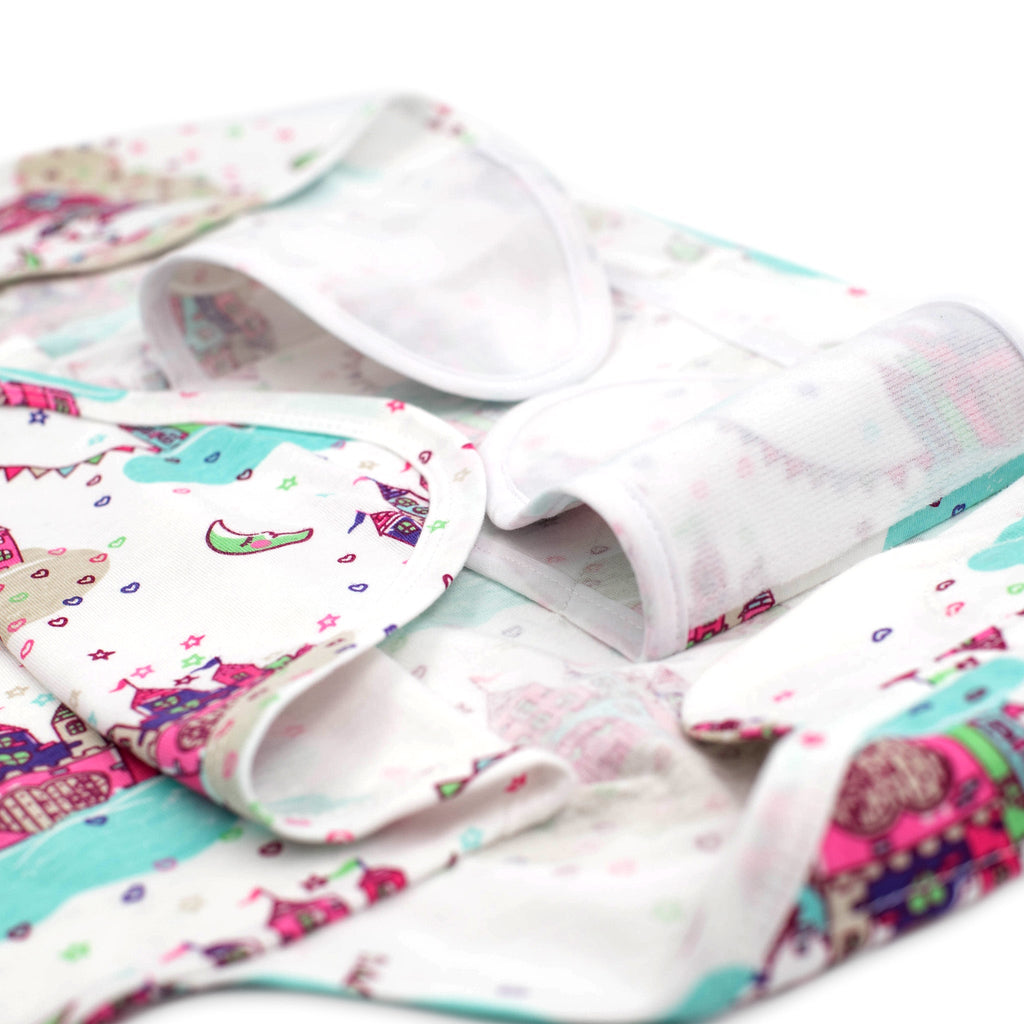 Sleeping Baby Dream Castle Zippy Swaddle