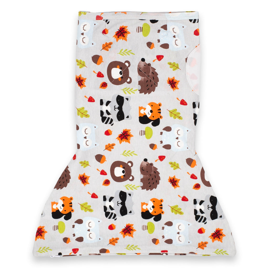 Sleeping Baby Raccoon Friends Zippy Swaddle