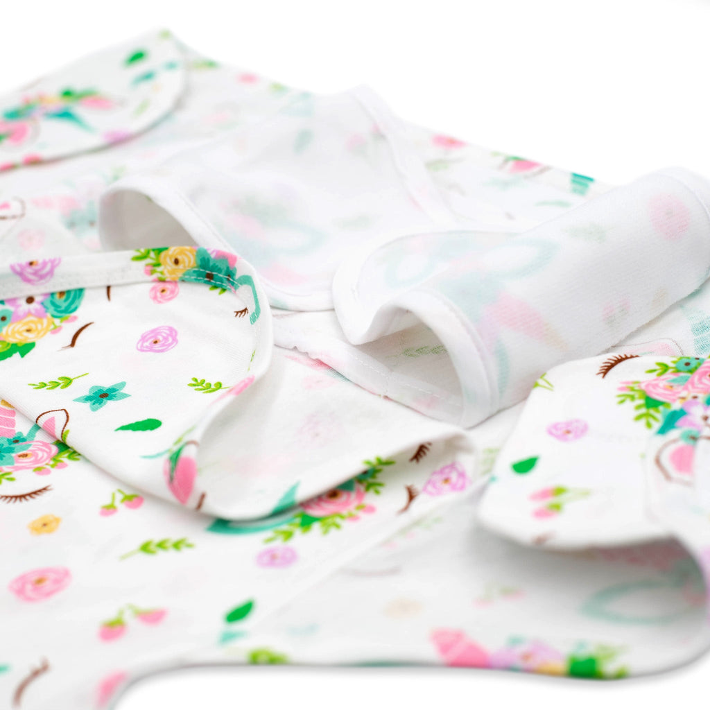 Sleeping Baby Sleepy Unicorn Zippy Swaddle
