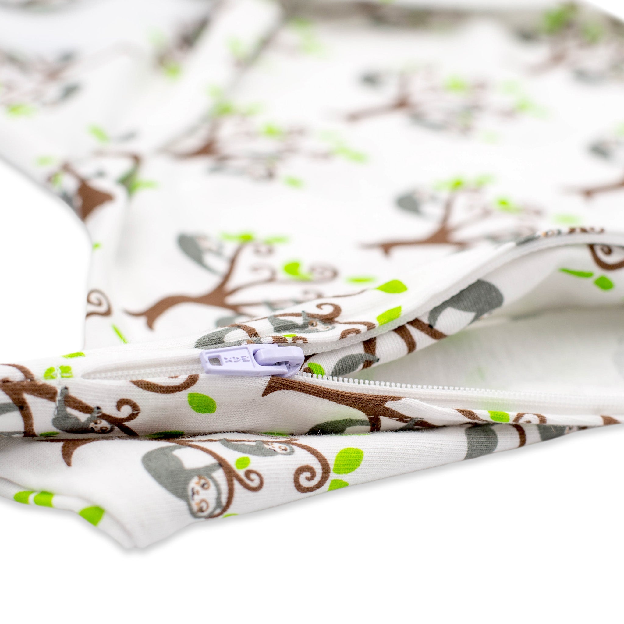 Sleeping Baby Sloth In A Tree Zippy Swaddle