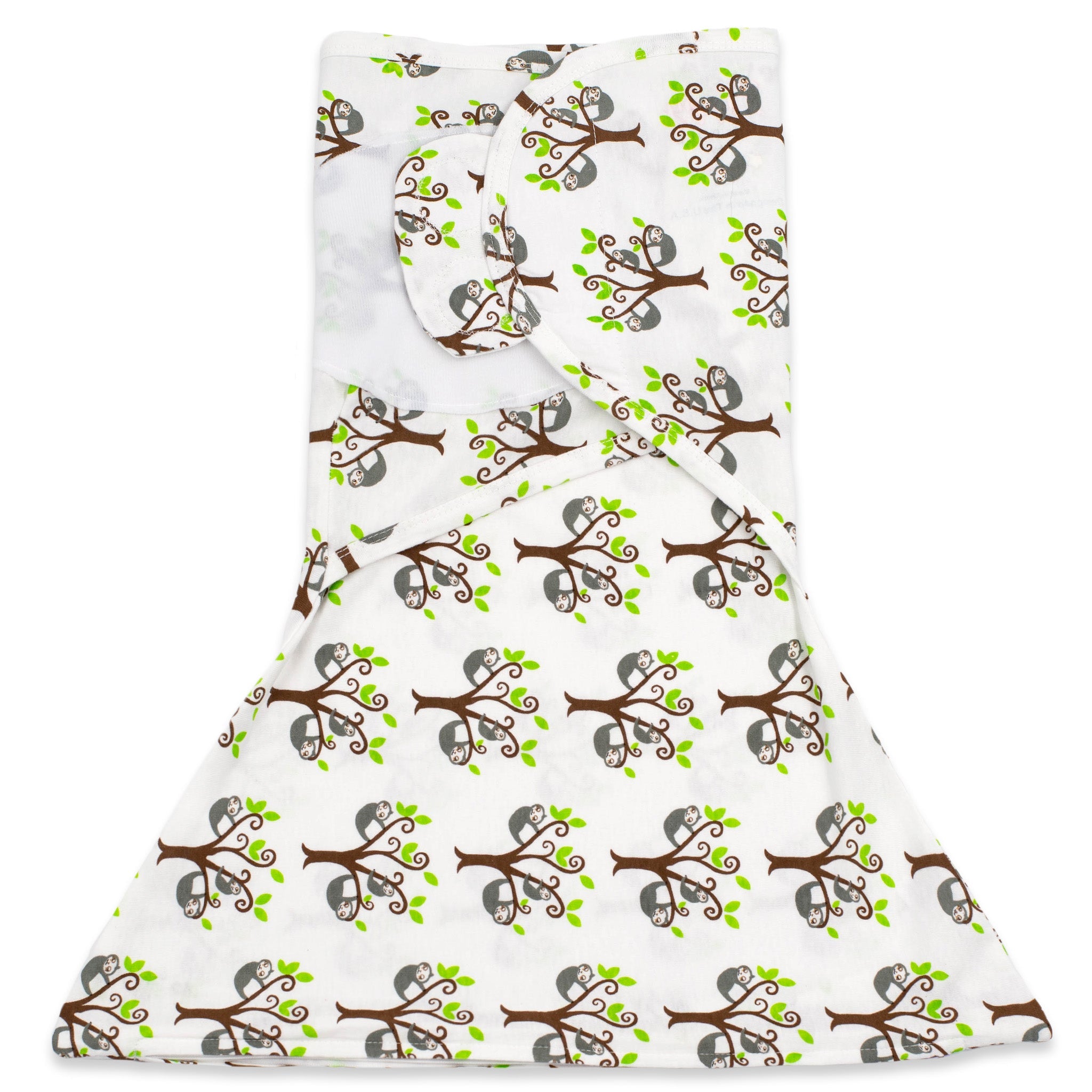 Sleeping Baby Sloth In A Tree Zippy Swaddle